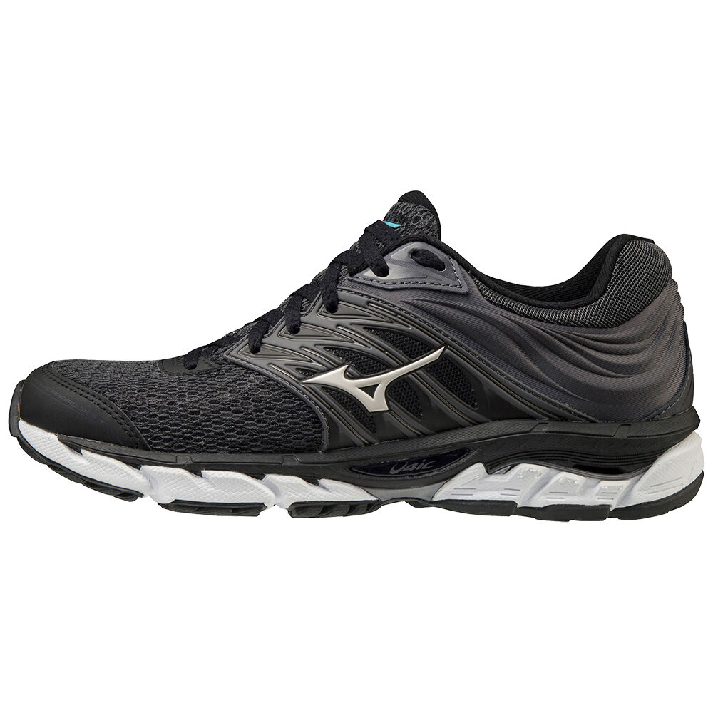 Damske Bezecke Topanky Mizuno Wave Paradox 5 Čierne Vypredaj UKRS21365
